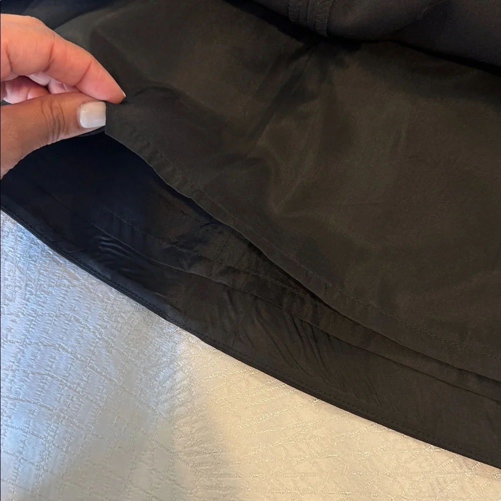 J. Crew Elegant Black Mini Skirt